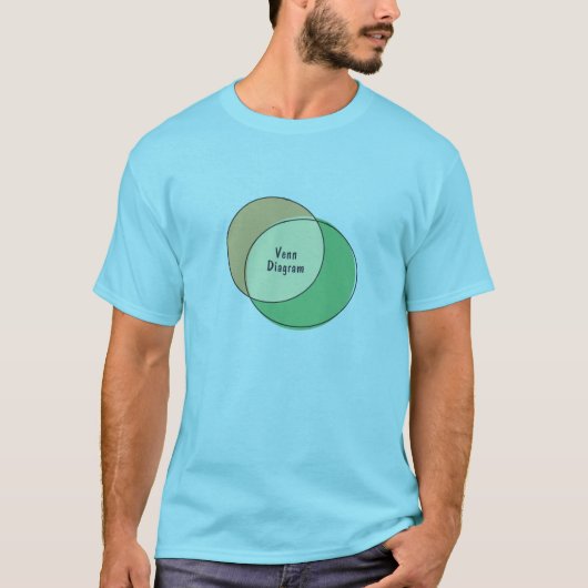 Venn Diagramm vene diagramm T-Shirt (Vorderseite)