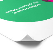 Venn-/Euler-Diagramm-Poster Poster (Ecke)