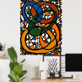 Venn Tangle Druck Poster (Heimbüro)