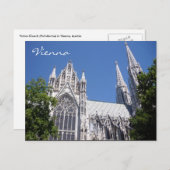Venna-Kirche Postkarte (Vorne/Hinten)