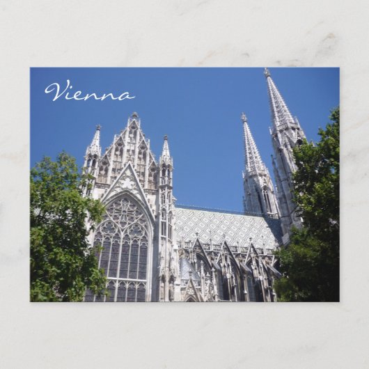 Venna-Kirche Postkarte (Vorderseite)