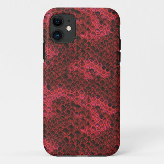 Venom Red and Black Snake Skin Pattern Case Mate i