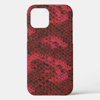 Venom Red and Black Snake Skin Pattern Case-Mate iPhone Hülle