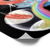 Venom sieht aus wie Regenbogenwelt Poster (Ecke)