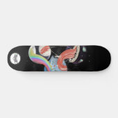 Venom sieht aus wie Regenbogenwelt Skateboard (Horizontal)
