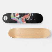 Venom sieht aus wie Regenbogenwelt Skateboard (Horizontal)