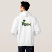 Venom Snake Graphic Dripping Text T-Shirt Hoodie (Schwarz voll)