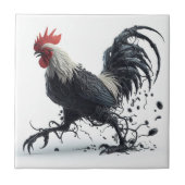 Venomed Rooster Fliese (Vorderseite)