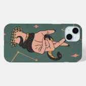 Venomische Touch: Schlangen-Hand-Design-Fall Case-Mate iPhone Hülle (Rückseite (Horizontal))