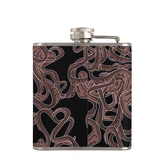 Venomous Elegance Flachmann (Rückseite)