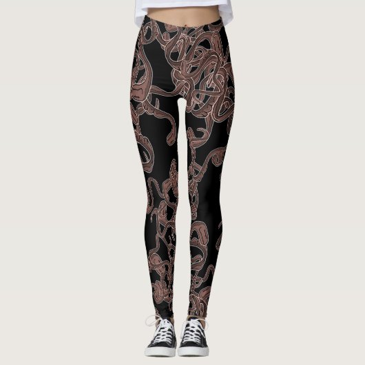 Venomous Elegance Leggings (Vorderseite)