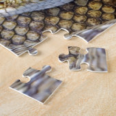 Venomous Rattle Schlange Nah Puzzle (Seite)