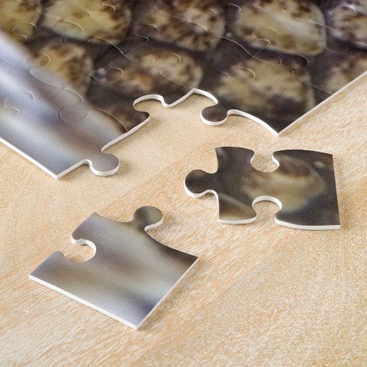 Venomous Rattle Schlange Nah Puzzle (Seite)