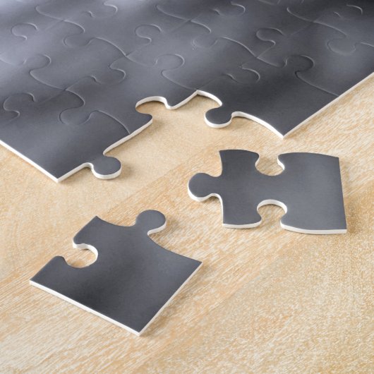 Venomous Rattlesnake in Monochrom, Jigsaw Puzzle (Seite)