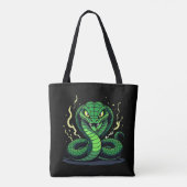 Venomous Snake – Danger and Precision Tasche (Rückseite)