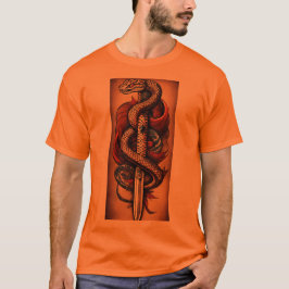 "Venomous Vogue: Schlange Inspiriert Mode" T-Shirt