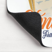 Vénosc, Frankreich Skiposter Mousepad (Ecke)