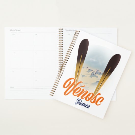 Vénosc, Frankreich Skiposter Planer (Anzeige)