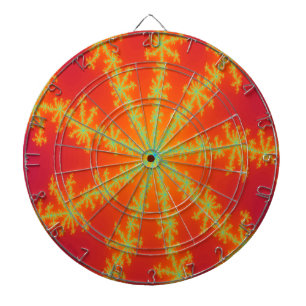 Venous Thunderstorm Fraktal Dart Board Dartscheibe