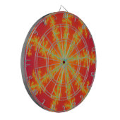 Venous Thunderstorm Fraktal Dart Board Dartscheibe (Vorderseite Links)