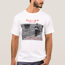 *VENT* das T-Stück der Männer hinterer Abdeckung T-Shirt