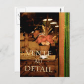 Vente au Detail Postkarte (Vorne/Hinten)