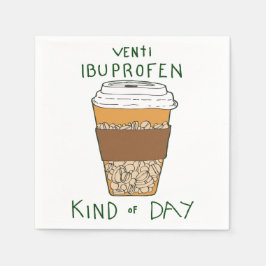 Venti Ibuprofen Art von Tag Serviette