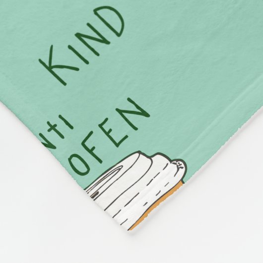 Venti Ibuprofen Kind of Day Fleecedecke (Ecke)