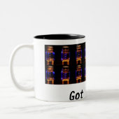 Ventil-/Vakuumrohr-Tasse - got Rohre? Zweifarbige Tasse (Links)