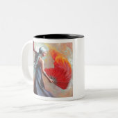 Ventilator Zweifarbige Tasse (Vorderseite Links)