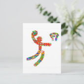 Ventilatoren für BasketBall Basket Ball Postkarte (Stehend Vorderseite)