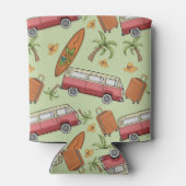 Ventilatoren, Surfbretter und Palmen können kühlen Dosenkühler (Rückseite)