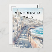Ventimiglia Italien Postkarte (Vorne/Hinten)
