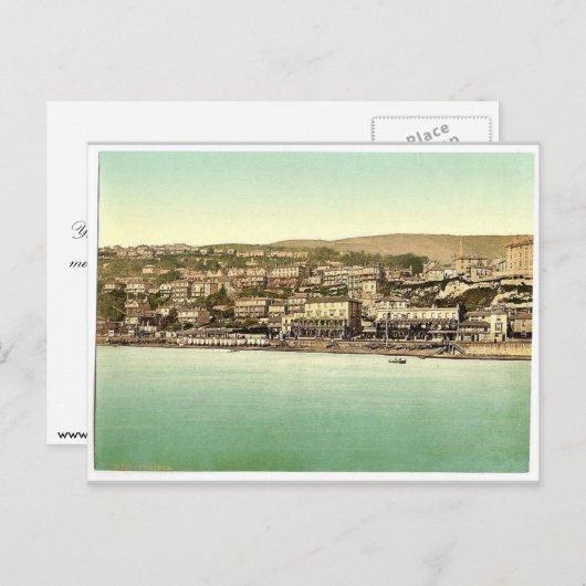 Ventnor, aus dem Meer, Isle of Wight, England selt Postkarte (Vorne/Hinten)