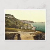 Ventnor, cliff walk, Isle of Wight, England, selte Postkarte (Vorderseite)