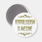 Ventriloquismus ist Phantastisch Magnet (Vorderseite/Rückseite)