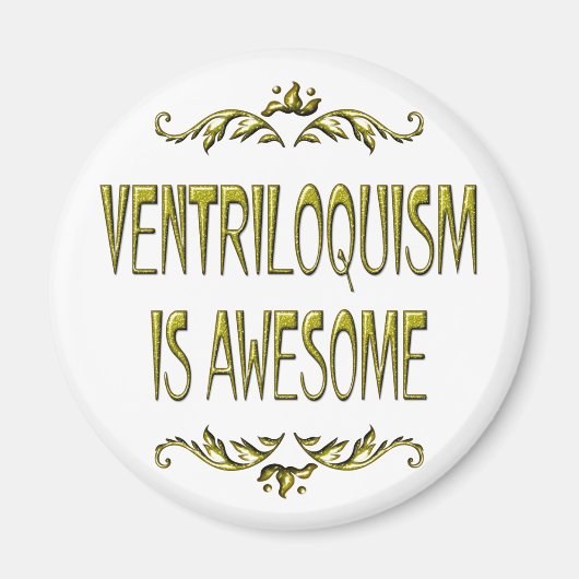 Ventriloquismus ist Phantastisch Magnet (Vorne)