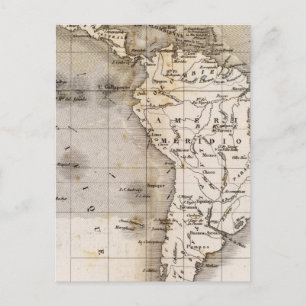 Vents Amerique Postkarte