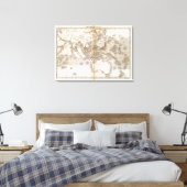 Vents Asia Leinwanddruck (Insitu (Schlafzimmer))