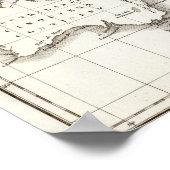 Vents Ocean Pacifique Poster (Ecke)