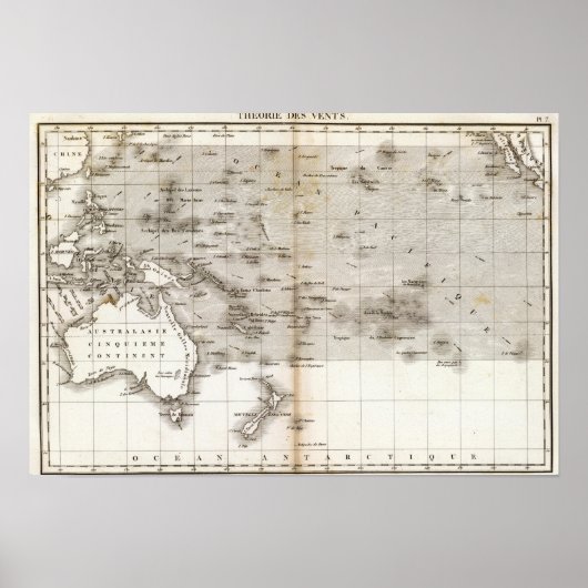 Vents Ocean Pacifique Poster (Vorne)