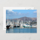 Ventur Harbour Postkarte (Vorne/Hinten)