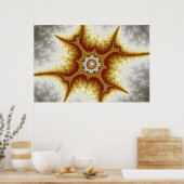 Ventura 136 - Fraktal Poster (Küche)