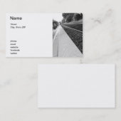 Ventura-Bahnstation Visitenkarte (Vorne/Hinten)