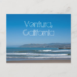Ventura Beach, Fernansicht Postkarte