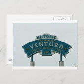 Ventura, CA Postkarte (Vorne/Hinten)