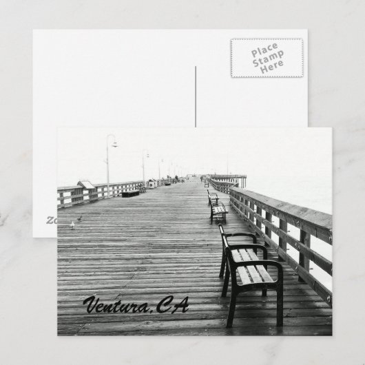 Ventura CA Postkarte (Vorne/Hinten)