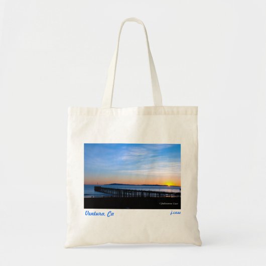 Ventura, Ca-Sonnenuntergang-Taschen-Tasche Tragetasche (Vorne)