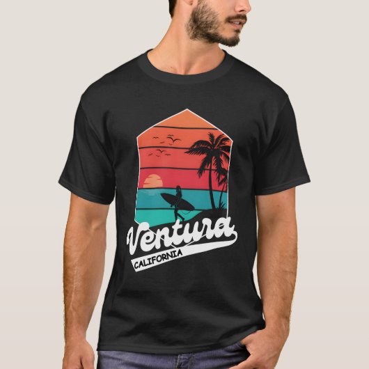 Ventura California � Australien � Küstendörfer T-Shirt (Vorderseite)