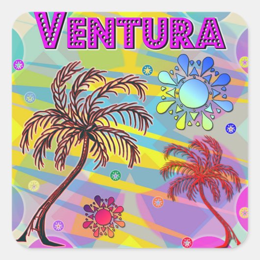 Ventura Happy and Hope Sticker (Vorderseite)